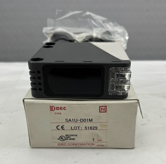 IDEC SA1U-D01M Diffuse Photoelectric Sensor, 1m Range, IP67, 24–240VAC/DC, New