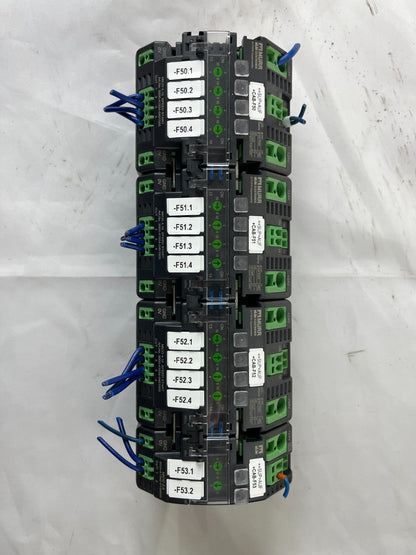 Lot of 4x Murr Elektronik D-71570 Relay Interface Modules 24VDC DIN Rail Used