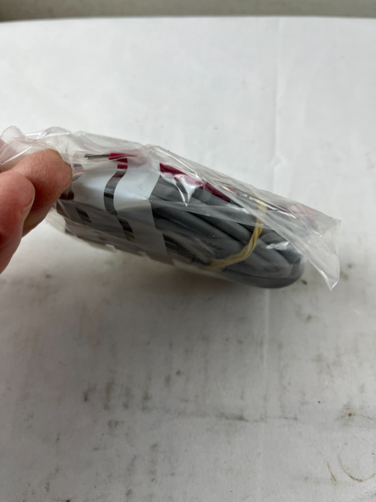 PT100 Temperature Probe 0256PFH3313 6×50mm 3000mm Silicone Cable 3‑Wire New