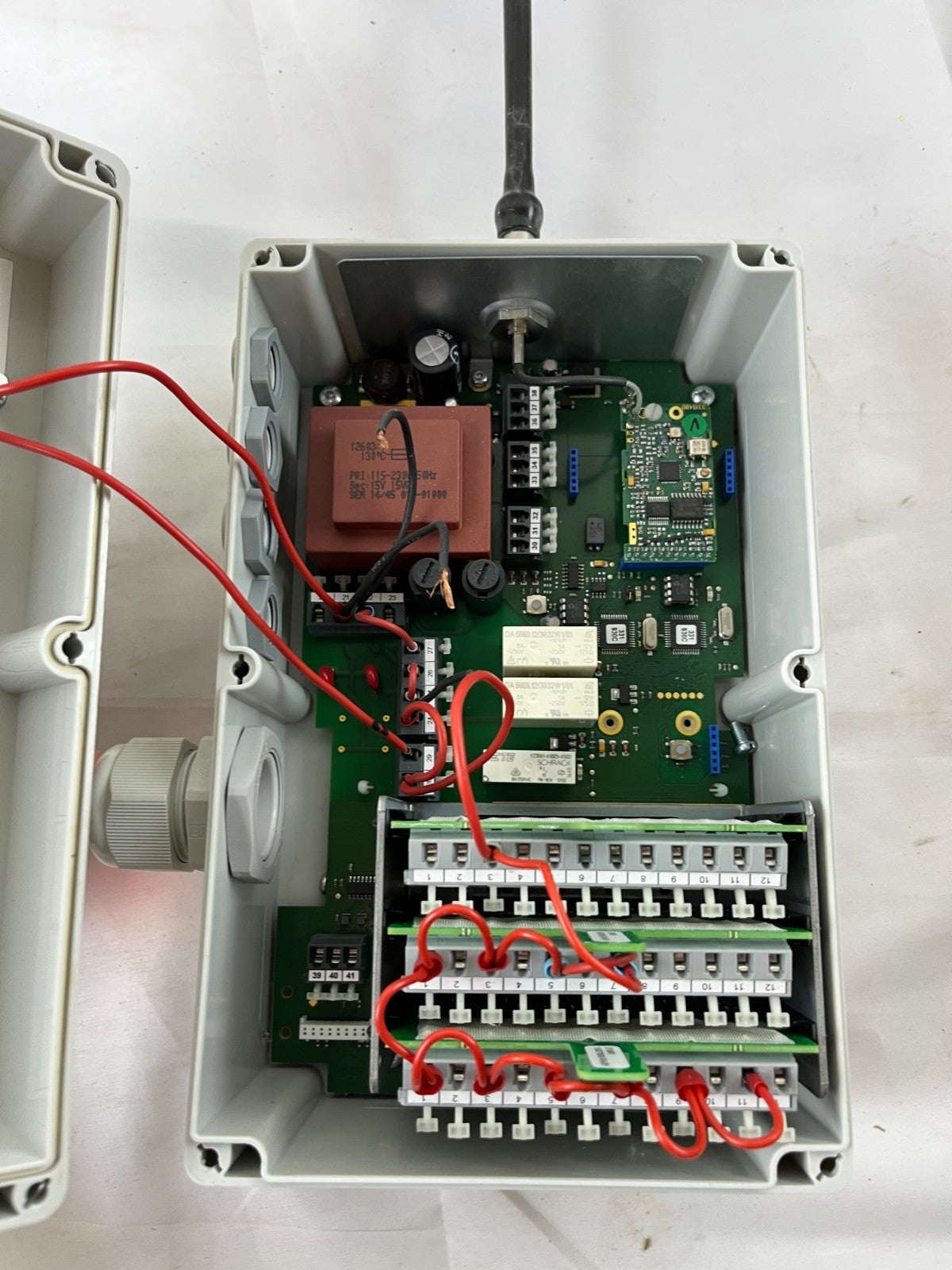 JAY Electronique UDR0CB00-111 Radio Receiver 433MHz IP65 Crane Control Untested