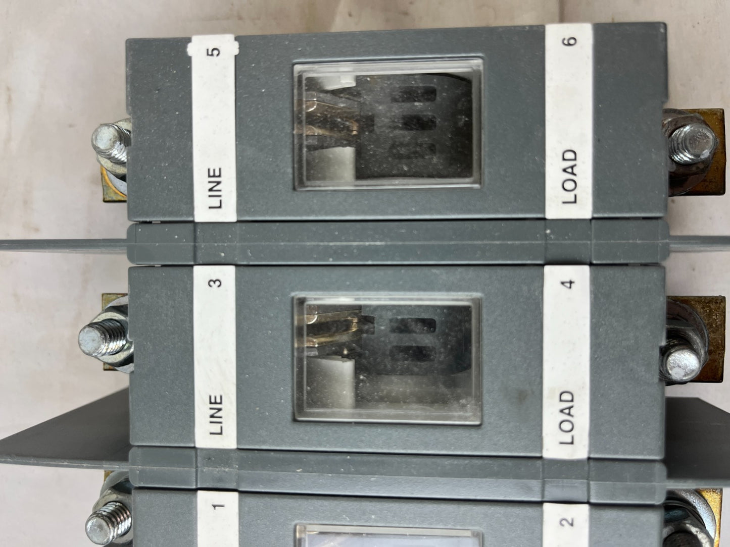 ABB 3‑Pole Load Break / Switch‑Disconnector Assembly ~200 A, Base‑Mounted, Used