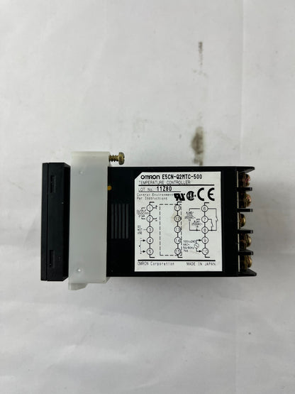 Omron E5CN-Q2HTC-500 Digital Temperature Controller 48x48mm 100-240VAC Heater