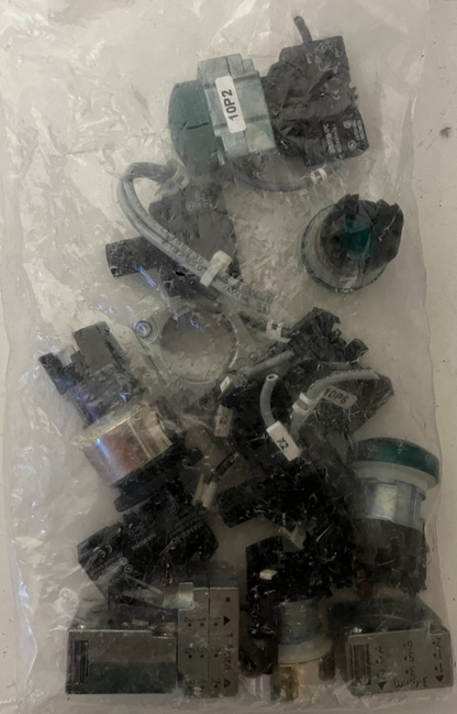 Mixed Lot Panel Push Button Operators & Contact Blocks Industrial Controls Used