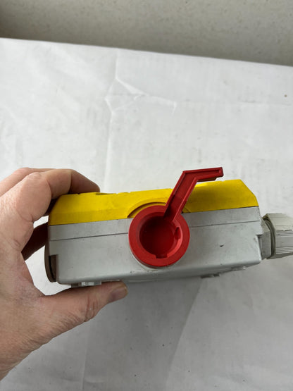 ABB BWS 316Y TPN USED Safety Switch Isolator 16A 3-Pole IP65 Yellow