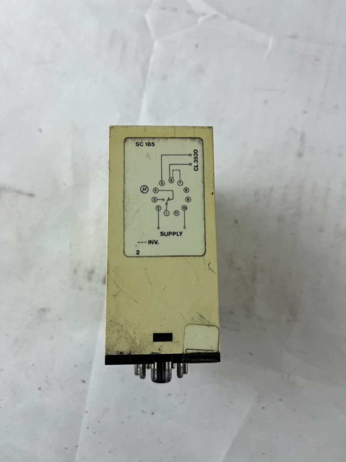 Electromatic SC185 220 Recycler Timer 220VAC Dual Dial 0.8-18s CL3520 DENMARK