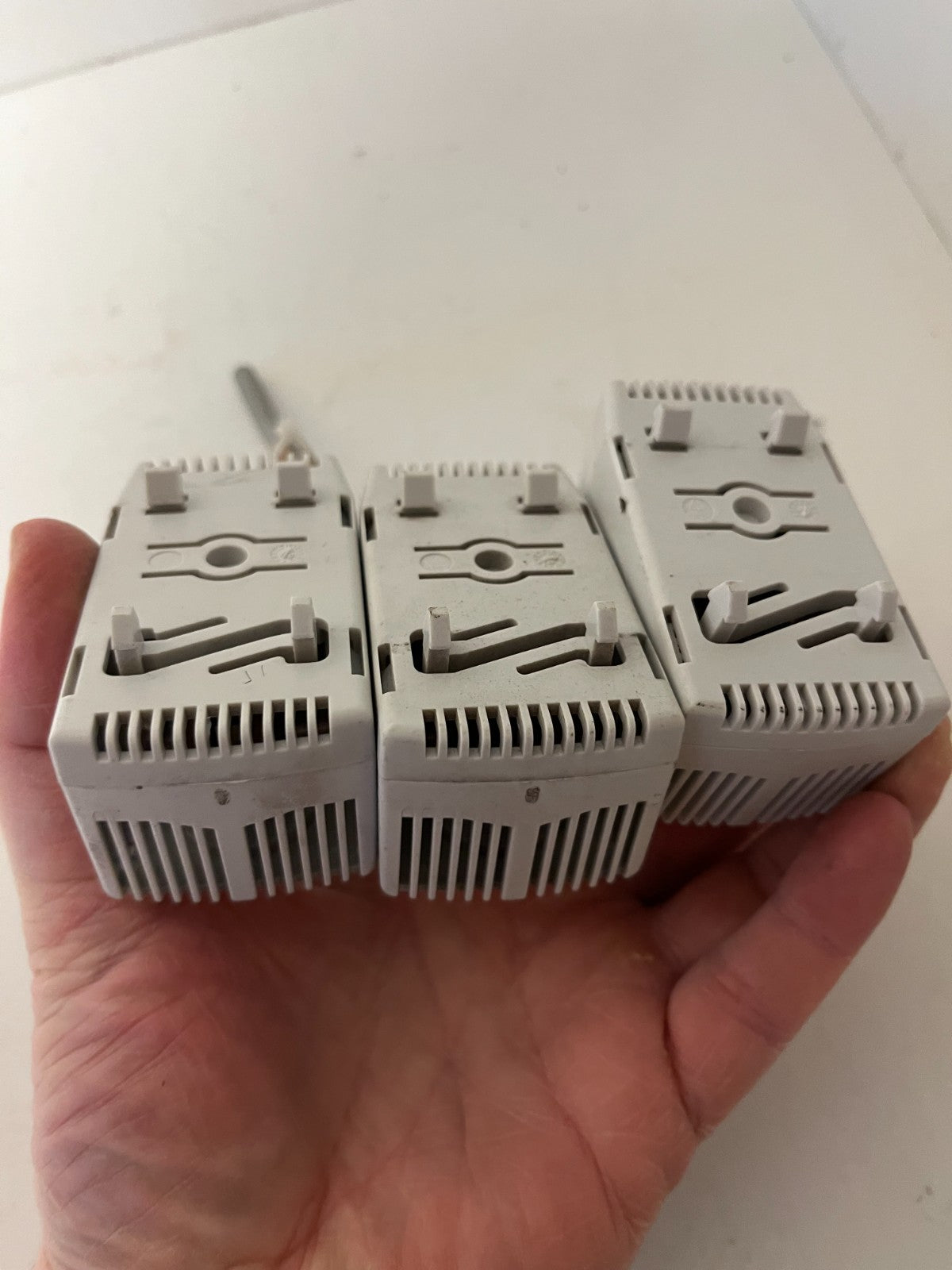 Lot 3x Eldon Enclosure Thermostat 0–60°C Cabinet Temperature Controller Used