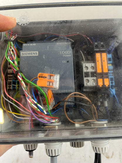 Siemens LOGO! Power 6EP3332-6SB00-0AY0 24VDC Power Supply Control Box Used