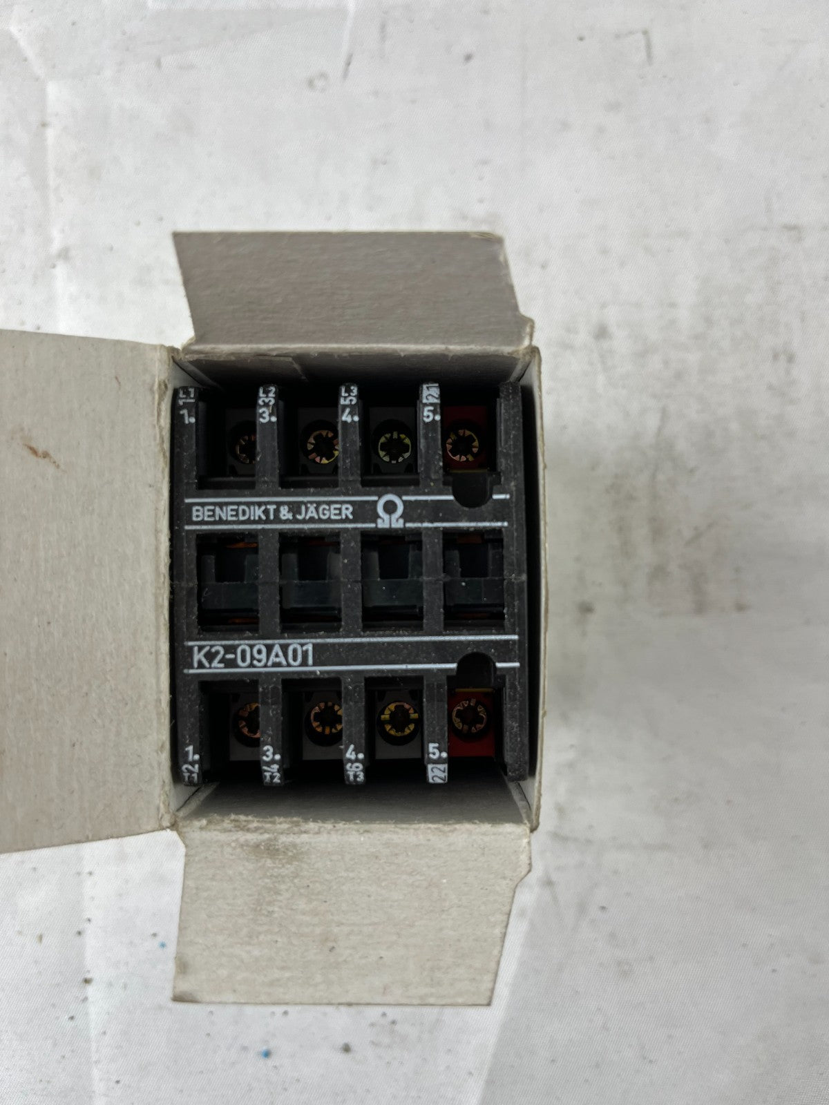 Benedikt & Jäger K2-09A01 400 Contactor 4kW 3~400V 9A 400V Coil New Spare Part