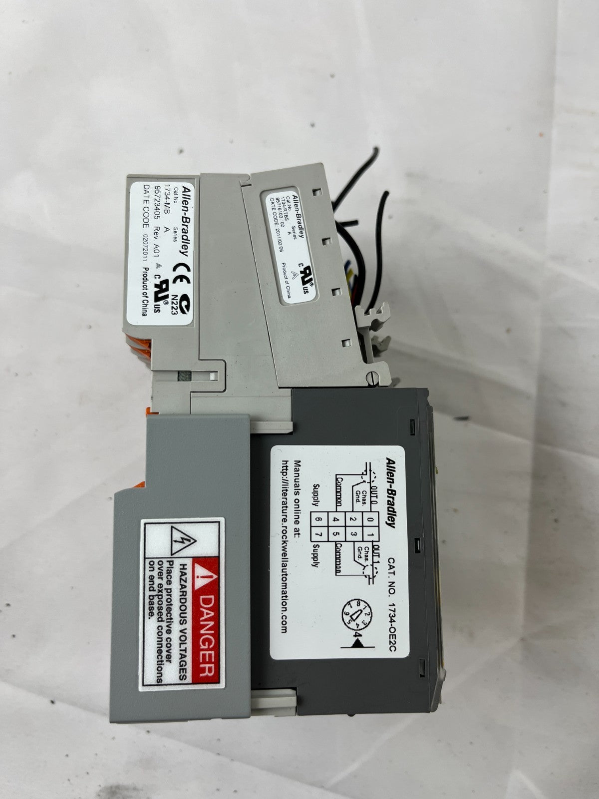 Allen-Bradley 1734 Point I/O DeviceNet Analog I/O RTD Bundle Tested Working