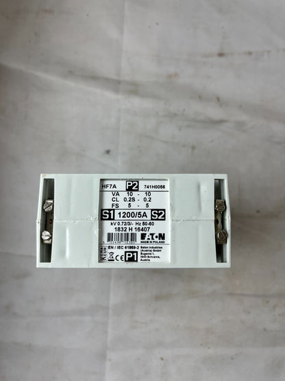 Eaton HF7A P2 741H0056 Current Transformer 1200/5A Class 0.2S New Spare Unit