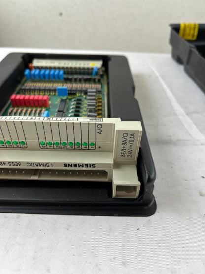 Siemens 6ES5 487-3LA11 SIMATIC S5-105R 8DI/8DO 24V DC I/O Module New
