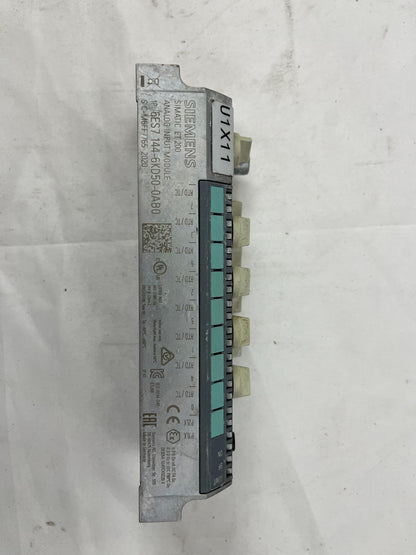 Siemens ET200eco PN Analog Input Module 8AI RTD/TC 144-6KD50-0AB0 IP67 Used
