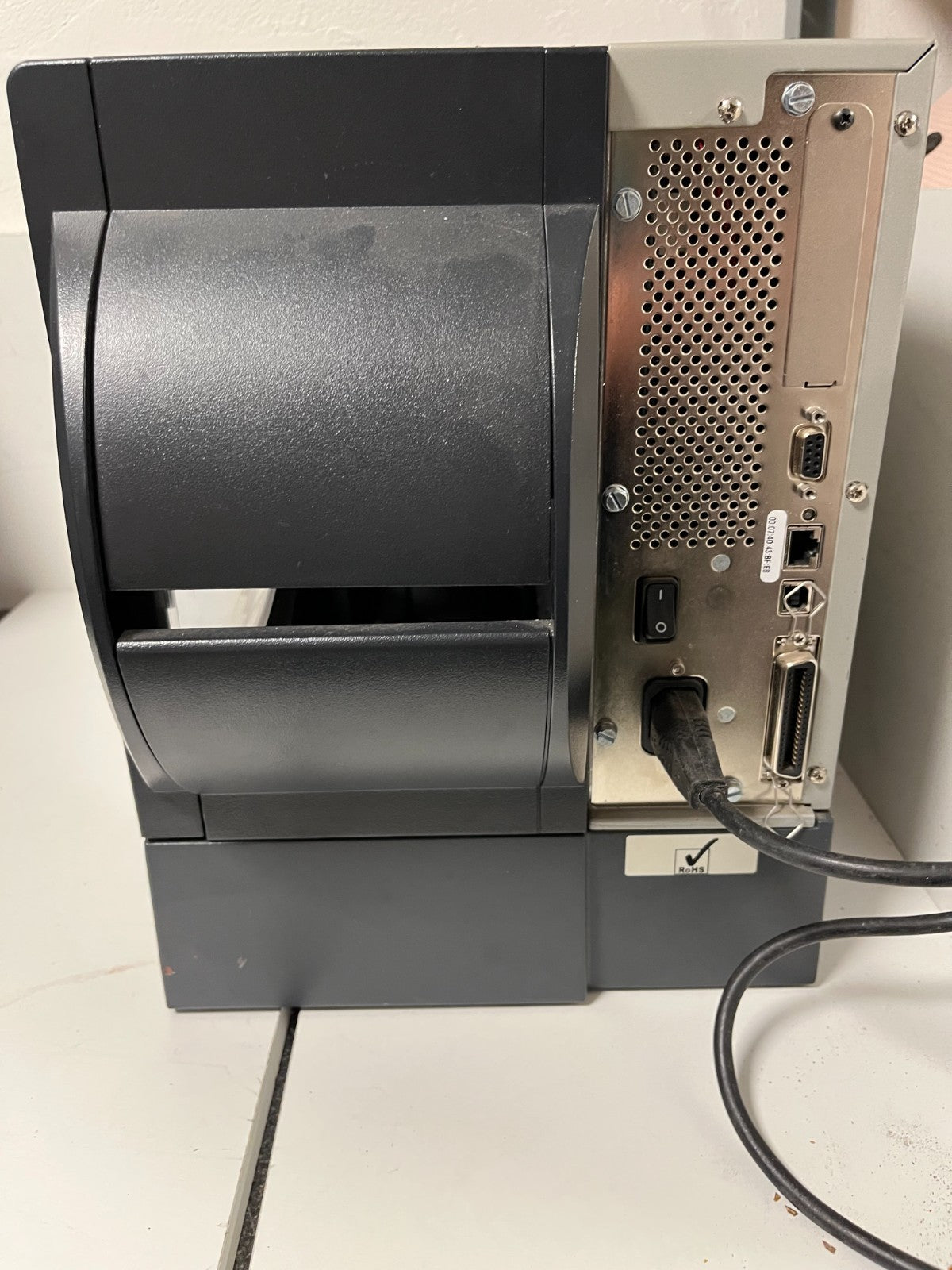 Zebra ZM400 200E-0100T Thermal Label Printer 203 DPI Working Order v53.17.11Z