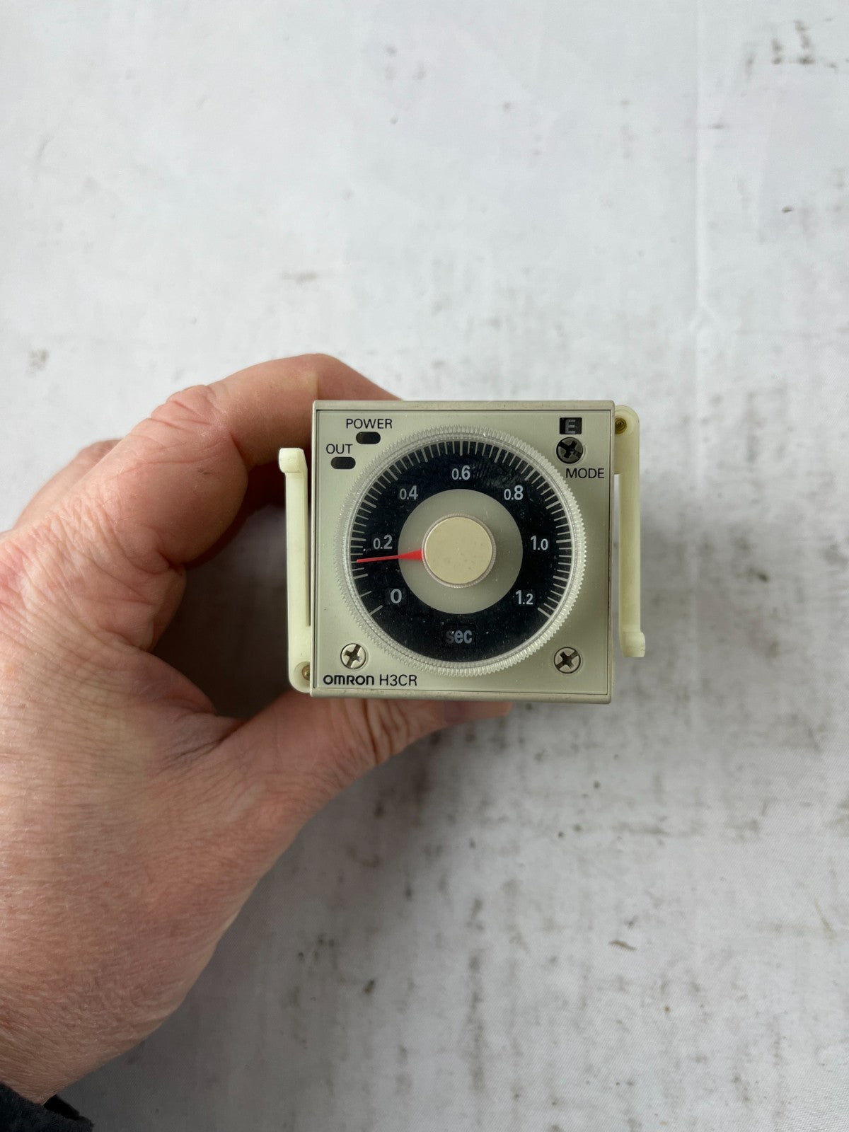 Omron H3CR-A Analog Timer Relay 100-240VAC 5A Panel Mount Used Spare Unit