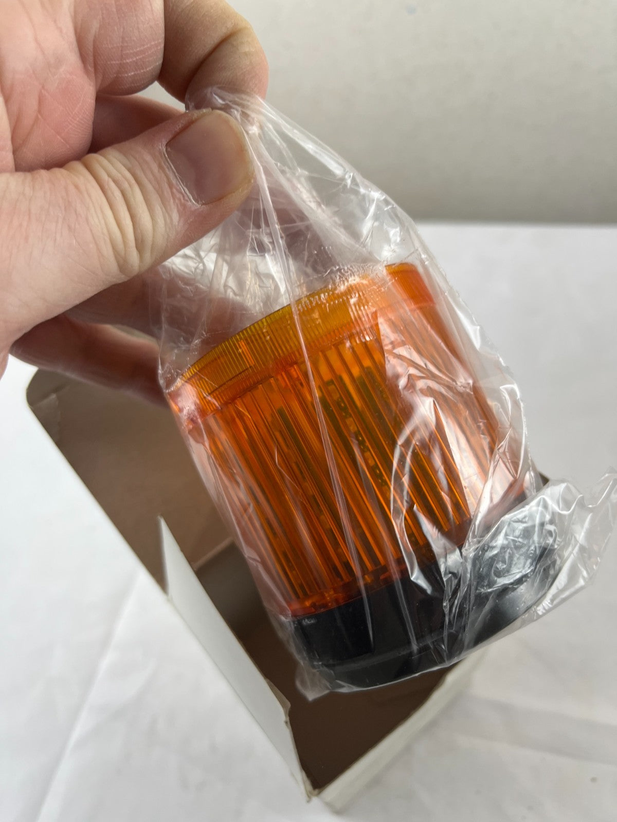 Orange 24V AC/DC Fast LED Stack Light Module Tower Beacon NOS Spare Part
