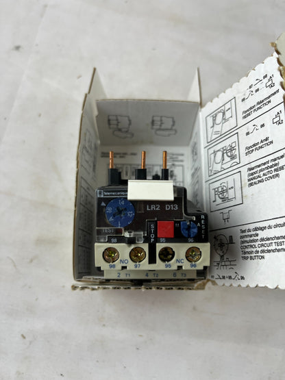 Telemecanique LR2D1307 Thermal Overload Relay 1.6–2.5A Class 10A New In Box