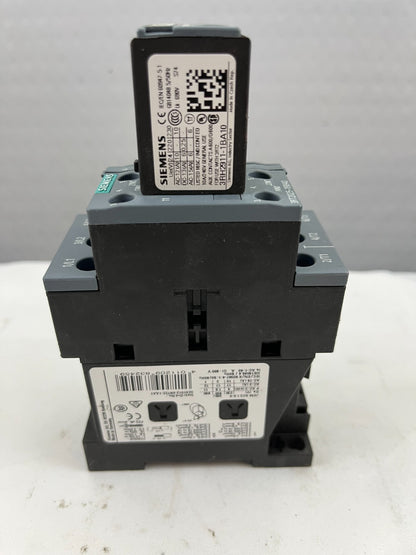 Siemens SIRIUS 3RT2025-1BB40 DC Contactor + 3RF2120-1BA10 Solid State Relay