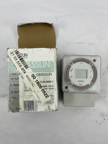 Grässlin MIL72A/1-DIGI20 Digital Timer 230V 20 Memory 220-240V DIN Rail New