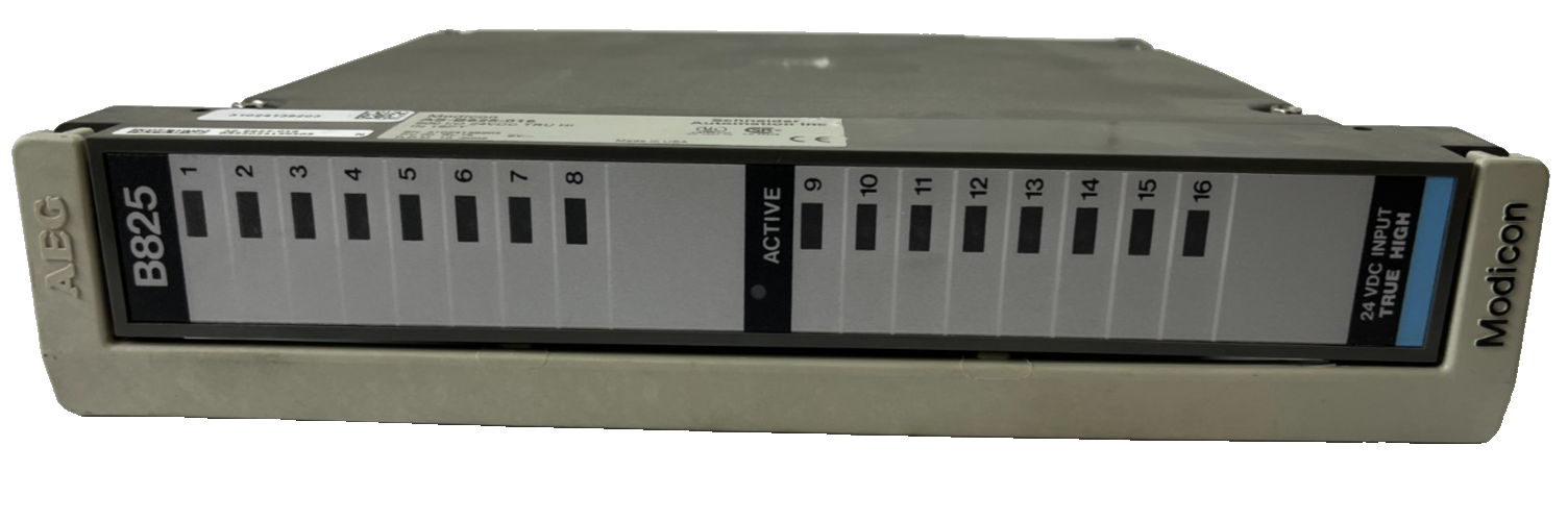 Modicon AS-B825-016 800 I/O 24VDC True High Input Module PLC Schneider