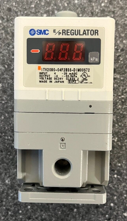 SMC ITV2090-04F2B5S Electro-Pneumatic Regulator 4-20mA Input, 0.2-3.3-33kPa