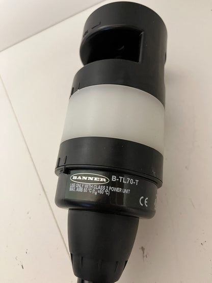 Banner B-TL70-T Stack Tower Light with Audible Alarm - Used, Tested, Working