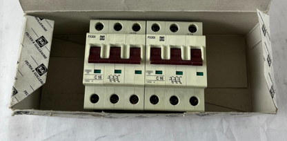 Felten & Guilleaume PX300 C16A 3‑Pole 400V 10kA Miniature Circuit Breaker Lot 2x