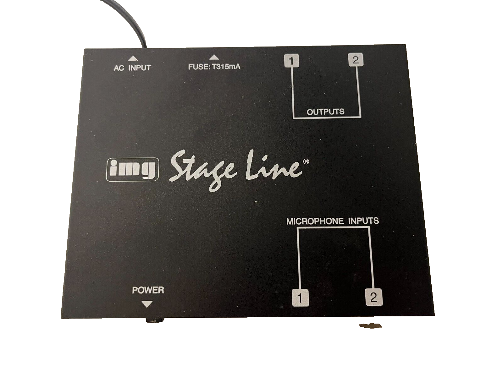 IMG Stageline EMA-200 Phantom Power Supply Adapter 48V - XLR Input/Output - OK