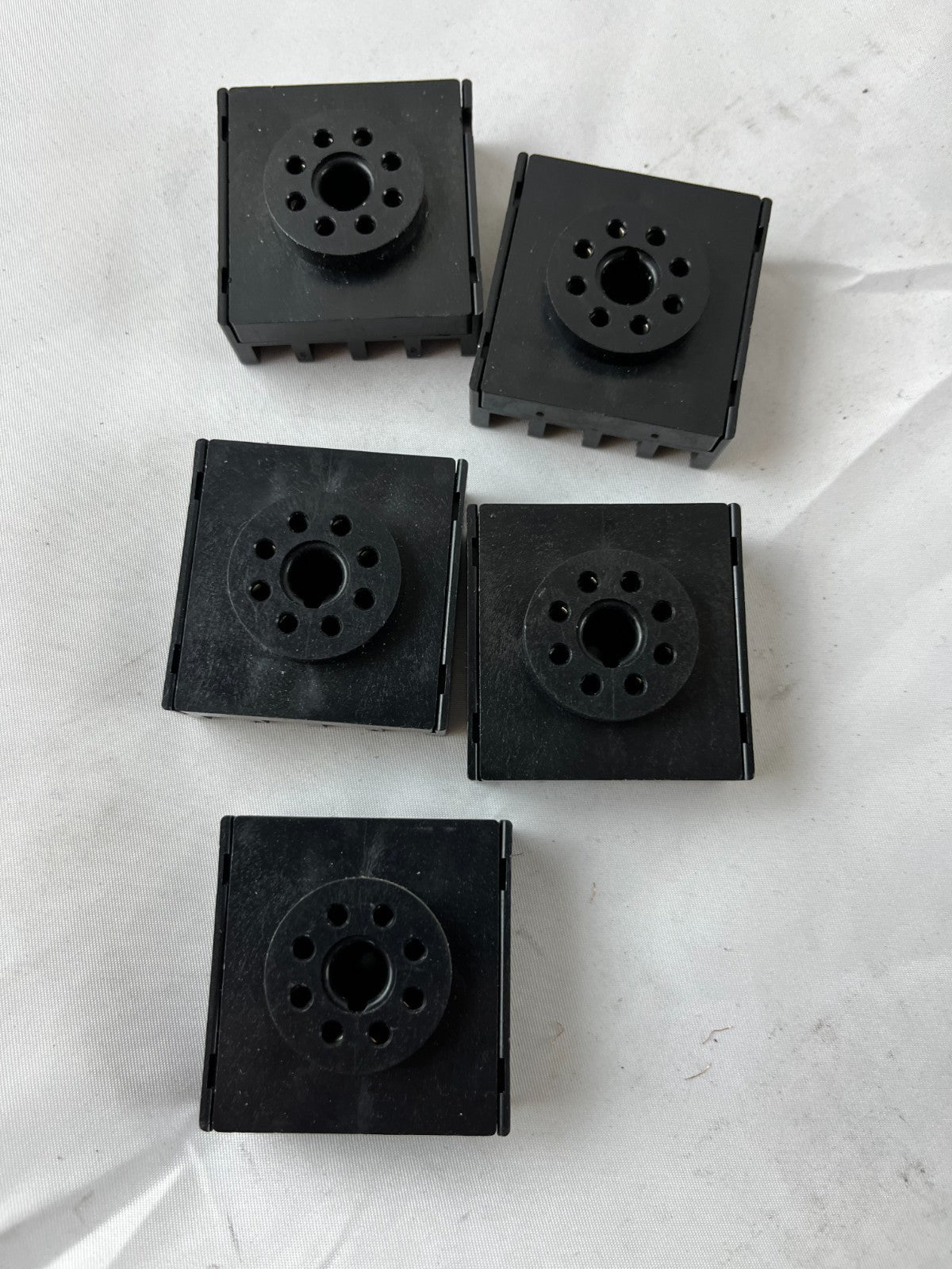 Omron P3G-08 Relay Socket 8-Pin Panel Mount Screw Terminal Lot 5pcs Spare Units