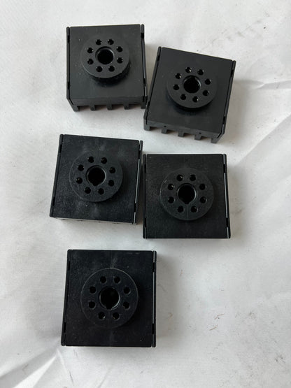 Omron P3G-08 Relay Socket 8-Pin Panel Mount Screw Terminal Lot 5pcs Spare Units