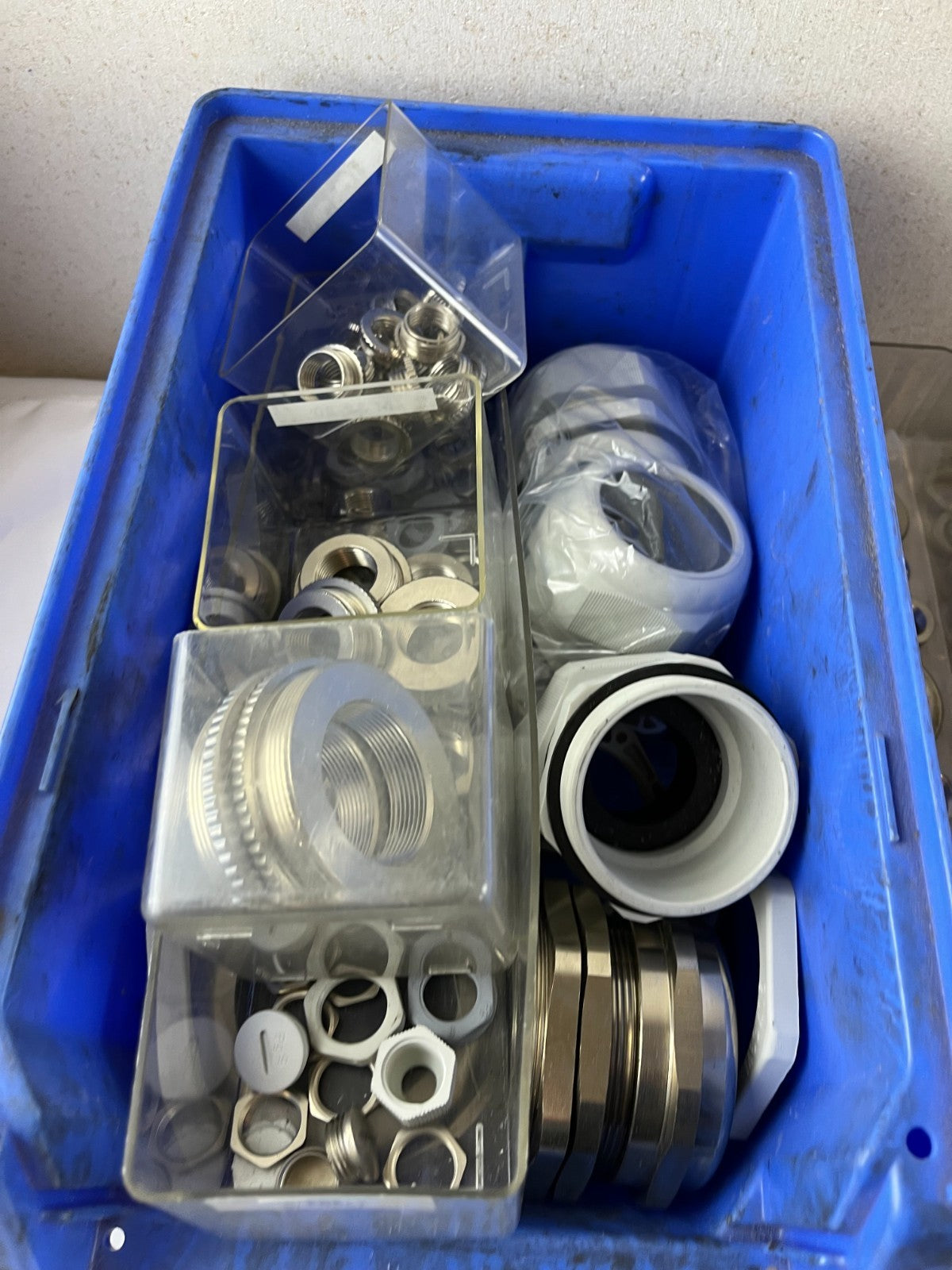 Induplas Cable Glands Adapters PG16 M40 M50 Stainless Mixed Lot Used Spares
