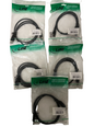Lot of 5x InLine USB 3.0 Cable AM to BM 1m Black Art. 35310 New Sealed