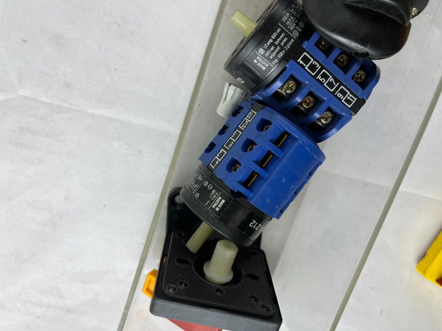 Kraus Naimer Emergency Stop Switch LOT USED Rotary Cam Switch Assembly Parts