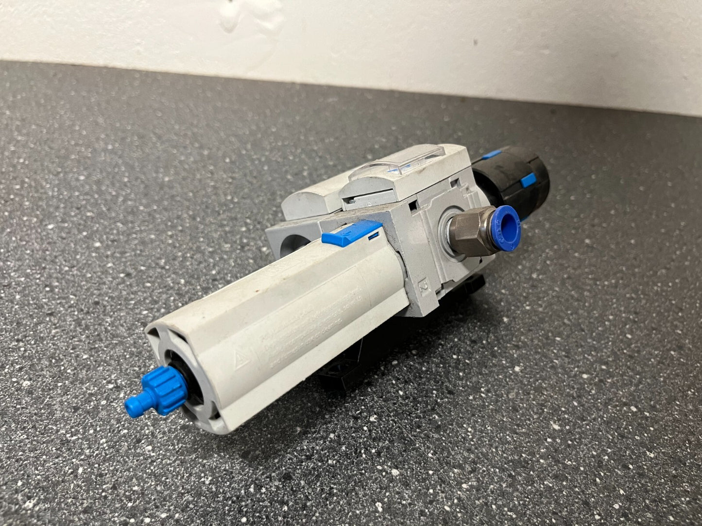 Festo MS4-EM1-1/4-S & MS4-LFR-1/4-D7-C-R-M-AS Pneumatic Air Service Unit