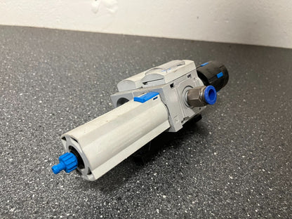 Festo MS4-EM1-1/4-S & MS4-LFR-1/4-D7-C-R-M-AS Pneumatic Air Service Unit