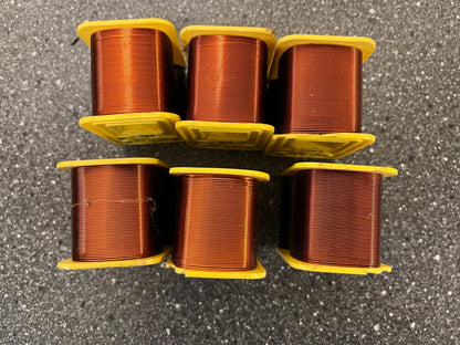 Lot of 6 Vintage 400 Current Transformers Yellow Industrial Components