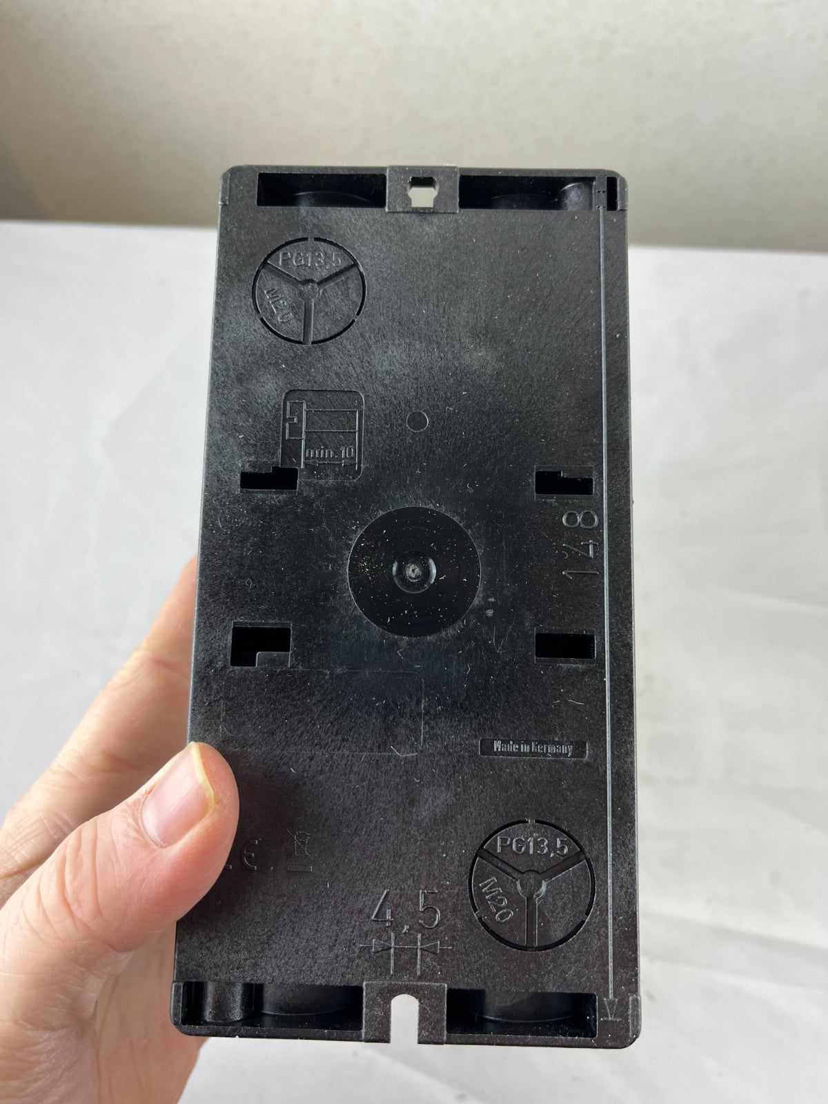 Eaton CI-K2-PKZ0 Insulated Enclosure with Red/Yellow Emergency Stop Handle IP65