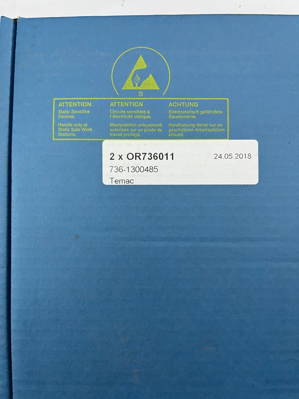HBC Radiomatic OR736011 Relay PCB CORTRONIC HKM 50-TVS (2x) New Industrial Spare