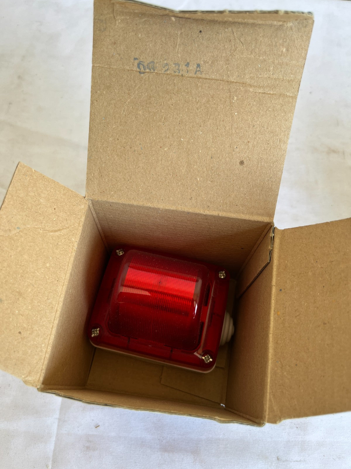 Gewiss GW27422 Red Electronic Flashlight Beacon 230V IP55 New Spare Unit