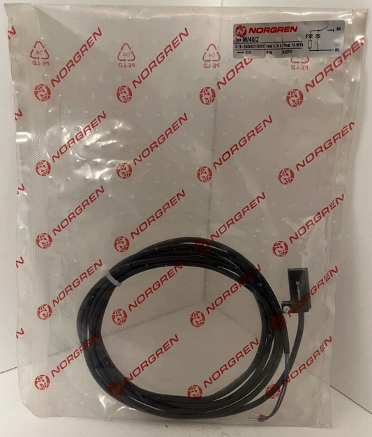 Norgren M/40/2 Reed Switch Sensor 2m Cable 10-240V AC/170V DC IP66 New Sealed