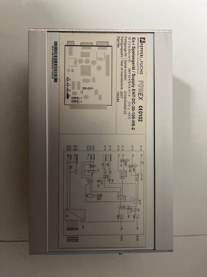 Sartorius PR 5101/60a Industrial Controller - ENT-DC-30 Ex-Proof Power Supply