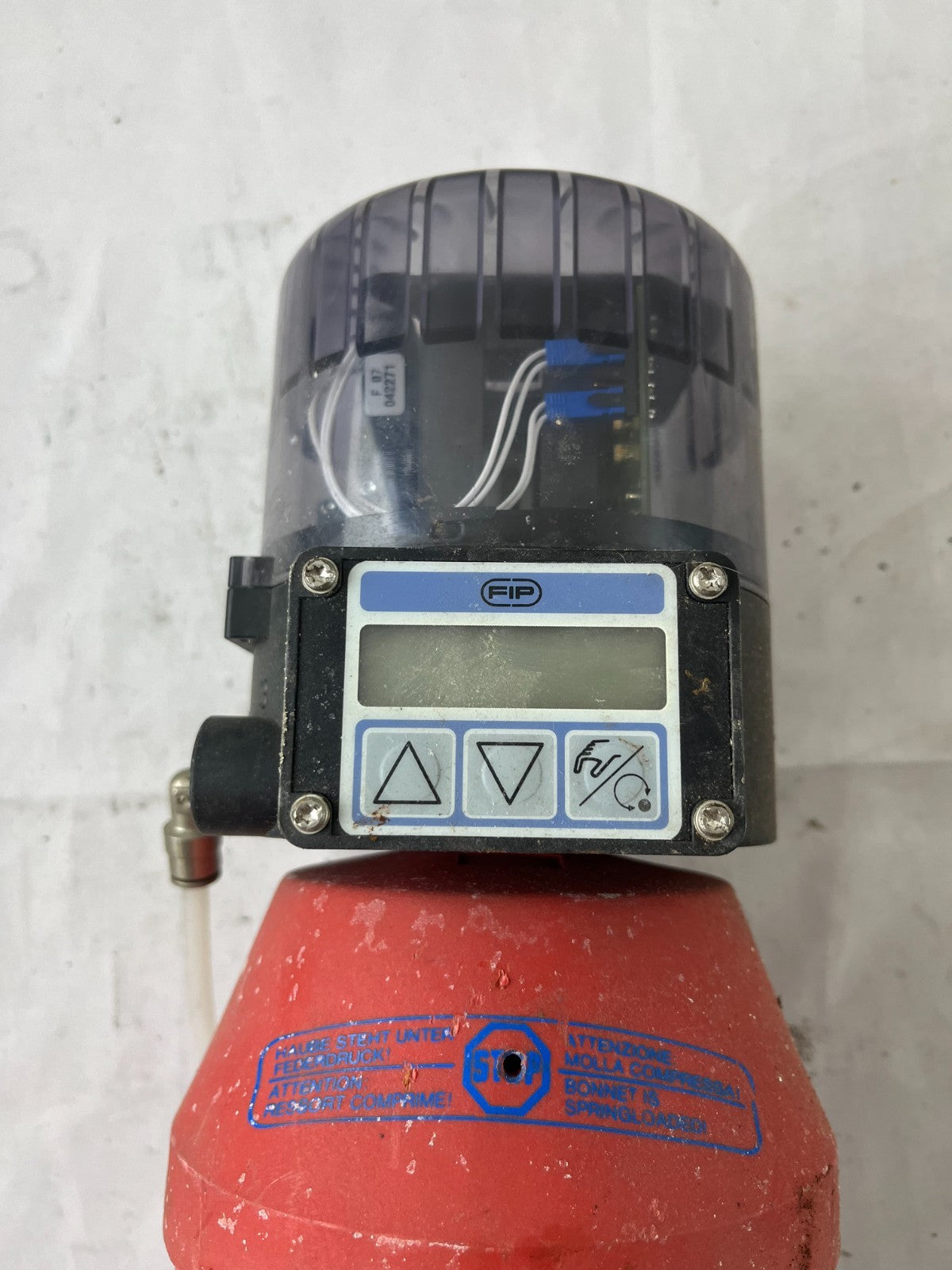 FIP VVM/NC Pneumatic Diaphragm Valve DN25 PN10 EPDM Smart Positioner Used Spare