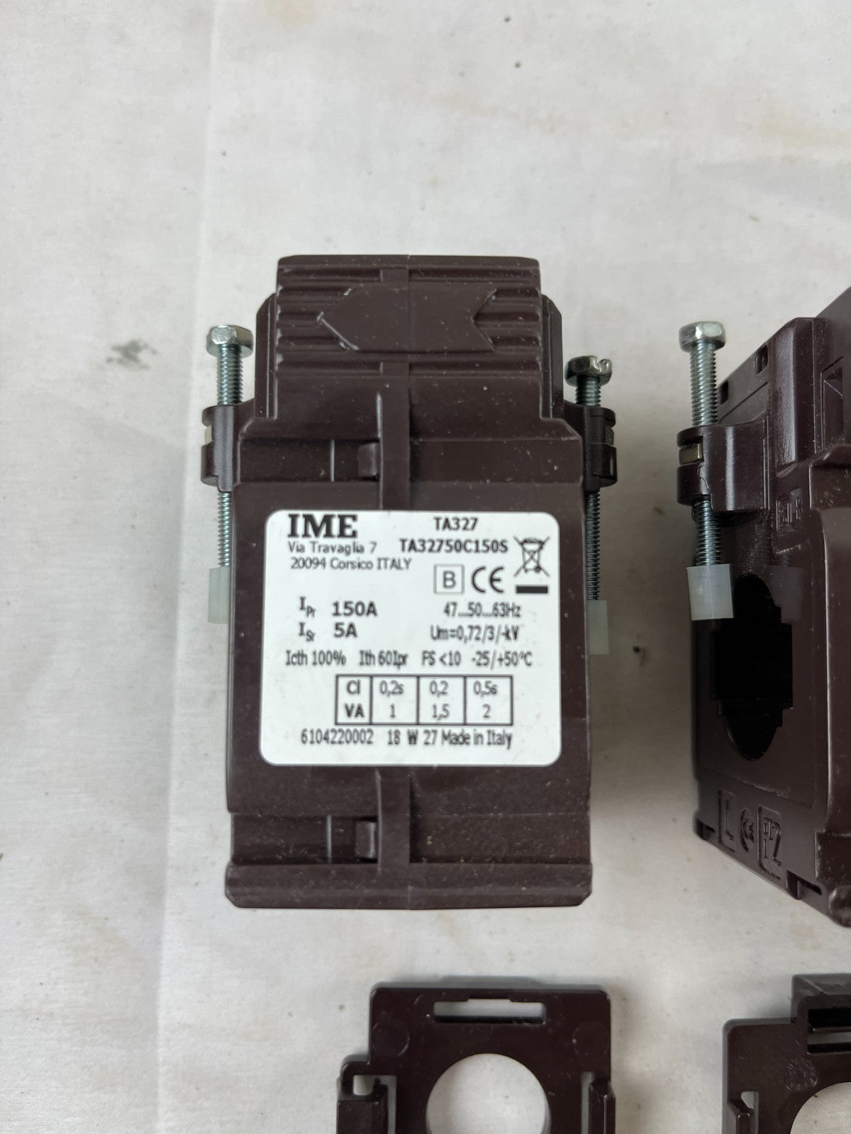 IME TA327 TA32750C150S Current Transformer 150/5A Class 0.2S Lot of 3 Used Spare
