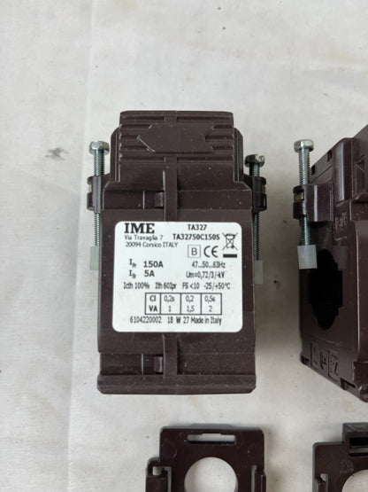 IME TA327 TA32750C150S Current Transformer 150/5A Class 0.2S Lot of 3 Used Spare