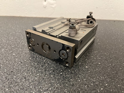 SMC MGPL32TF-75Z Guided Pneumatic Cylinder, 32mm Bore, 75mm Stroke, Tested