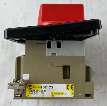FT EM-HF4-B-RI Rotary Cam Switch Panel Mount Selector Switch Used Spare Part