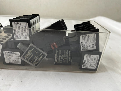 Siemens 3TX44 Contactor Relay Aux Blocks Mixed Lot 230–500V 3NO/2NC Used Spares