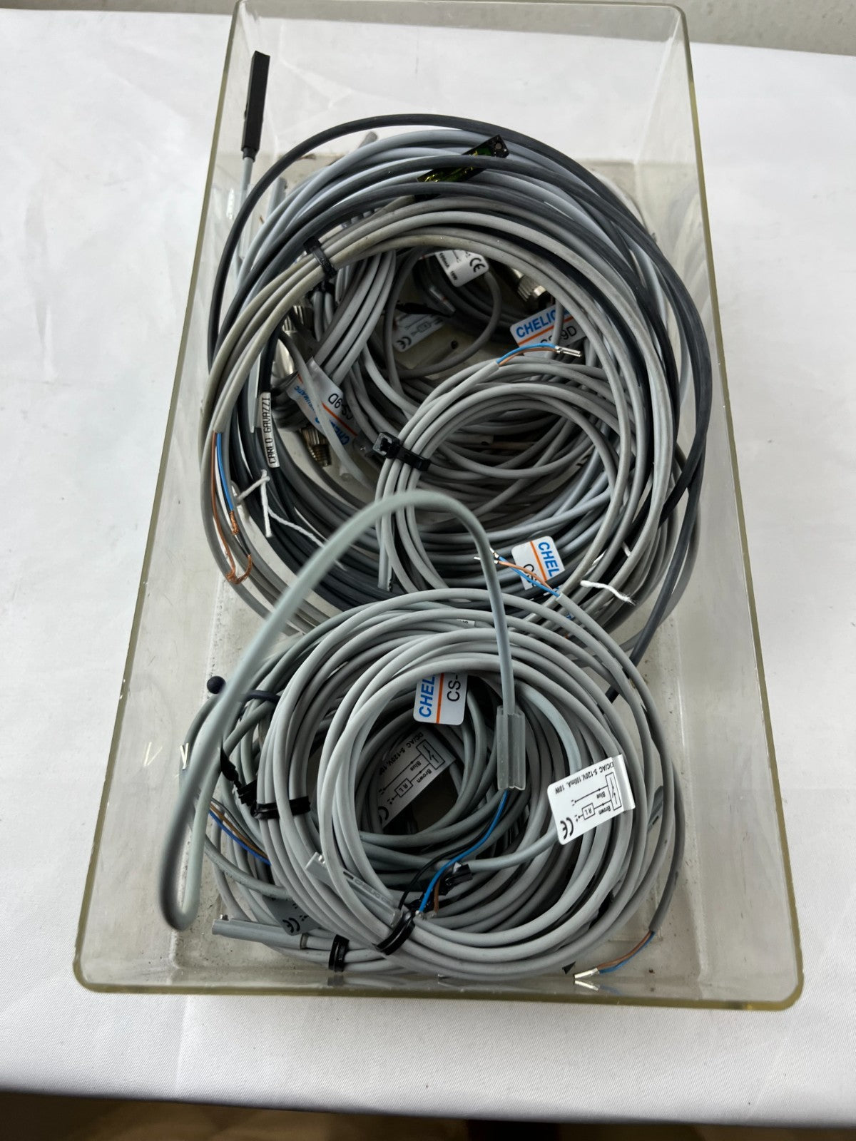 Proximity Sensor Cable Lot Chelic CS-9D Magnetic Switch Used Working Industrial