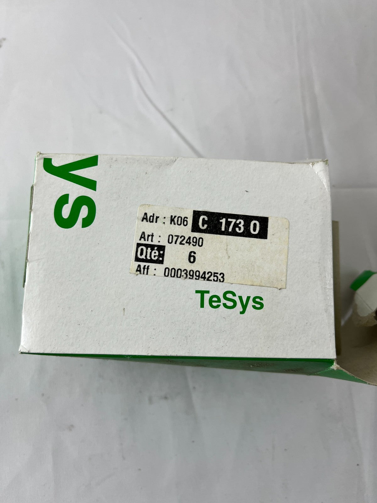 Schneider Electric VBD02 TeSys 3-Pole Switch Disconnector 12A 690V Emergency NEW