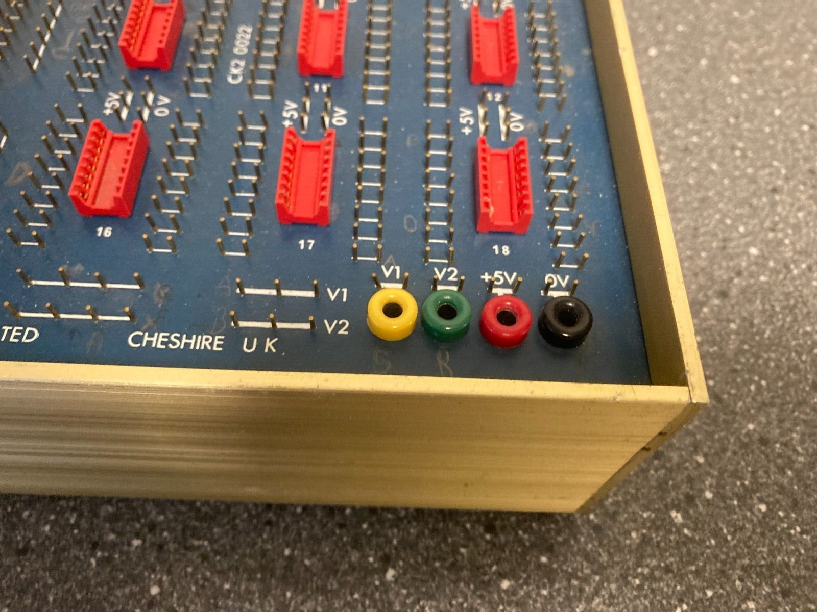 1972 Limrose Electronics IC Patchboard Model CK2 0022, Vintage Electronics