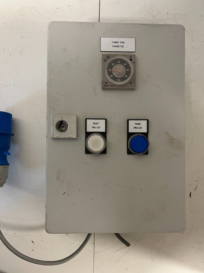 Industrial Control Panel Timer Box Rittal EB 1554.500 230V Omron H3CR – Working